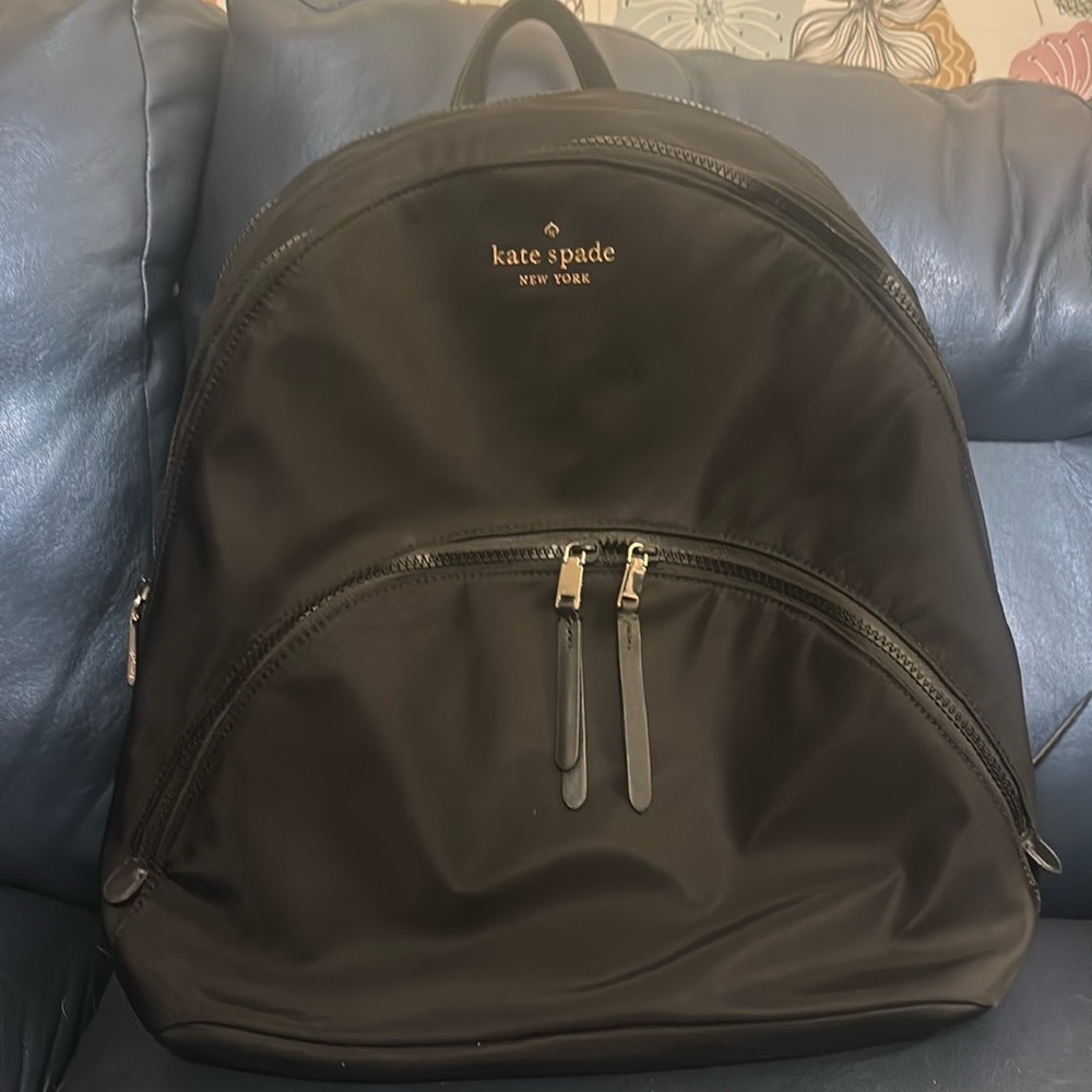 Kate Spade Nylon Backpack Black
